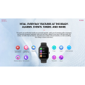 1.69 inch Smart watches with heart rate monitor